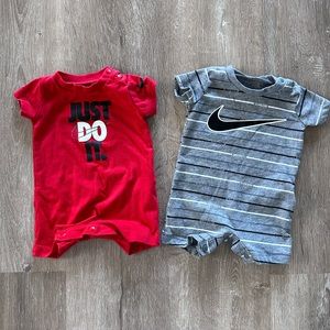 Nike Baby Boy Romper Set - Newborn